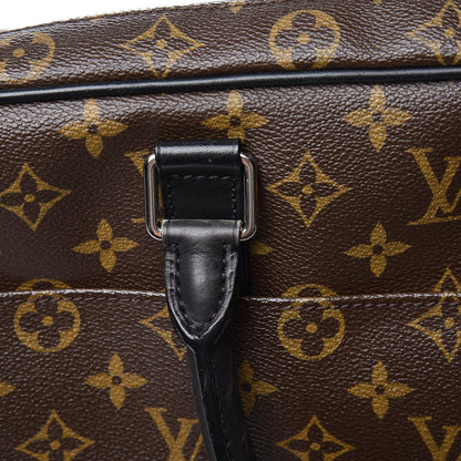 Louis Vuitton Monogram Macassar Soft Briefcase 11 of 22