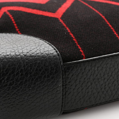 Louis Vuitton Wool Vail Blanket Cabas Red 13 of 13