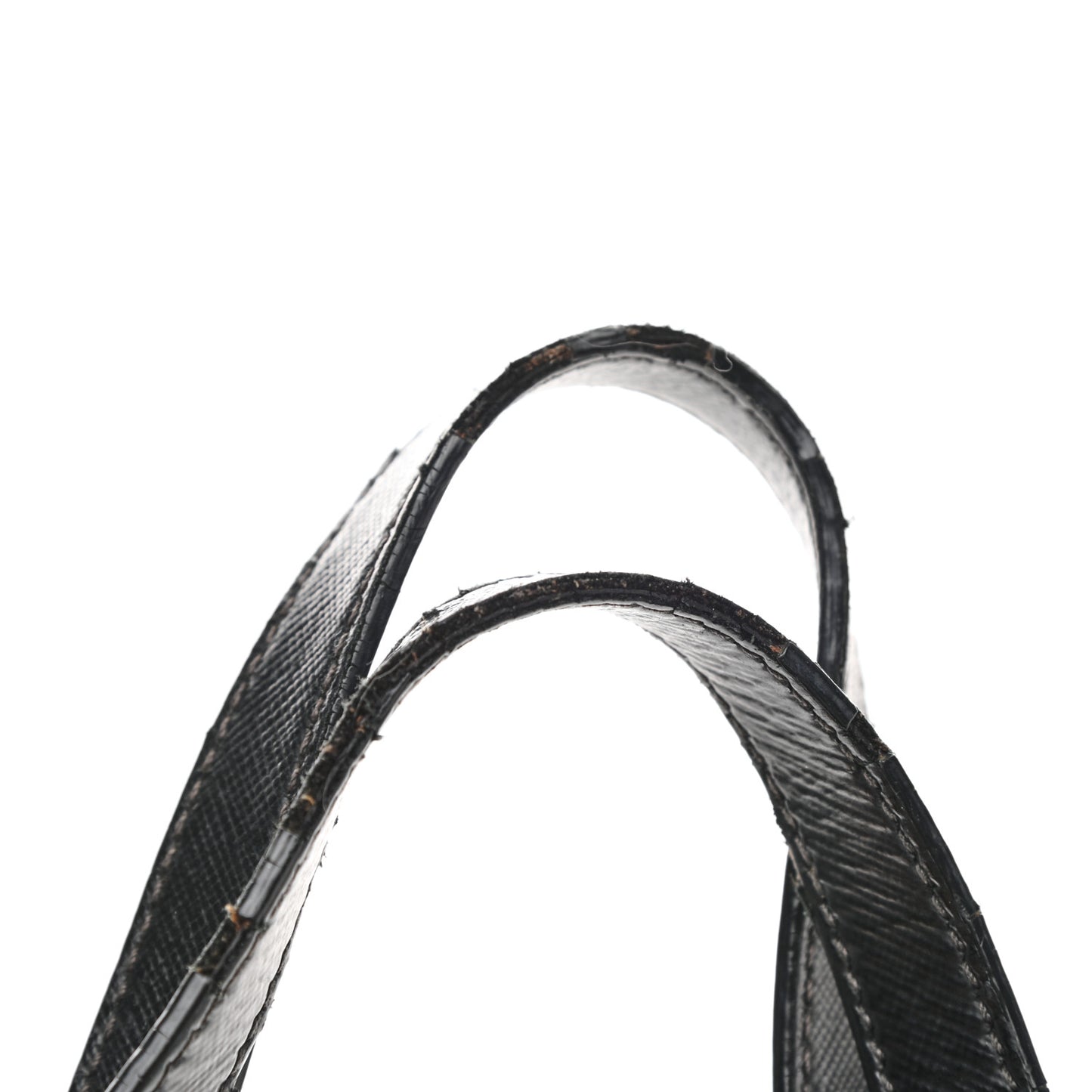 Tessuto Nylon Saffiano Tote Black