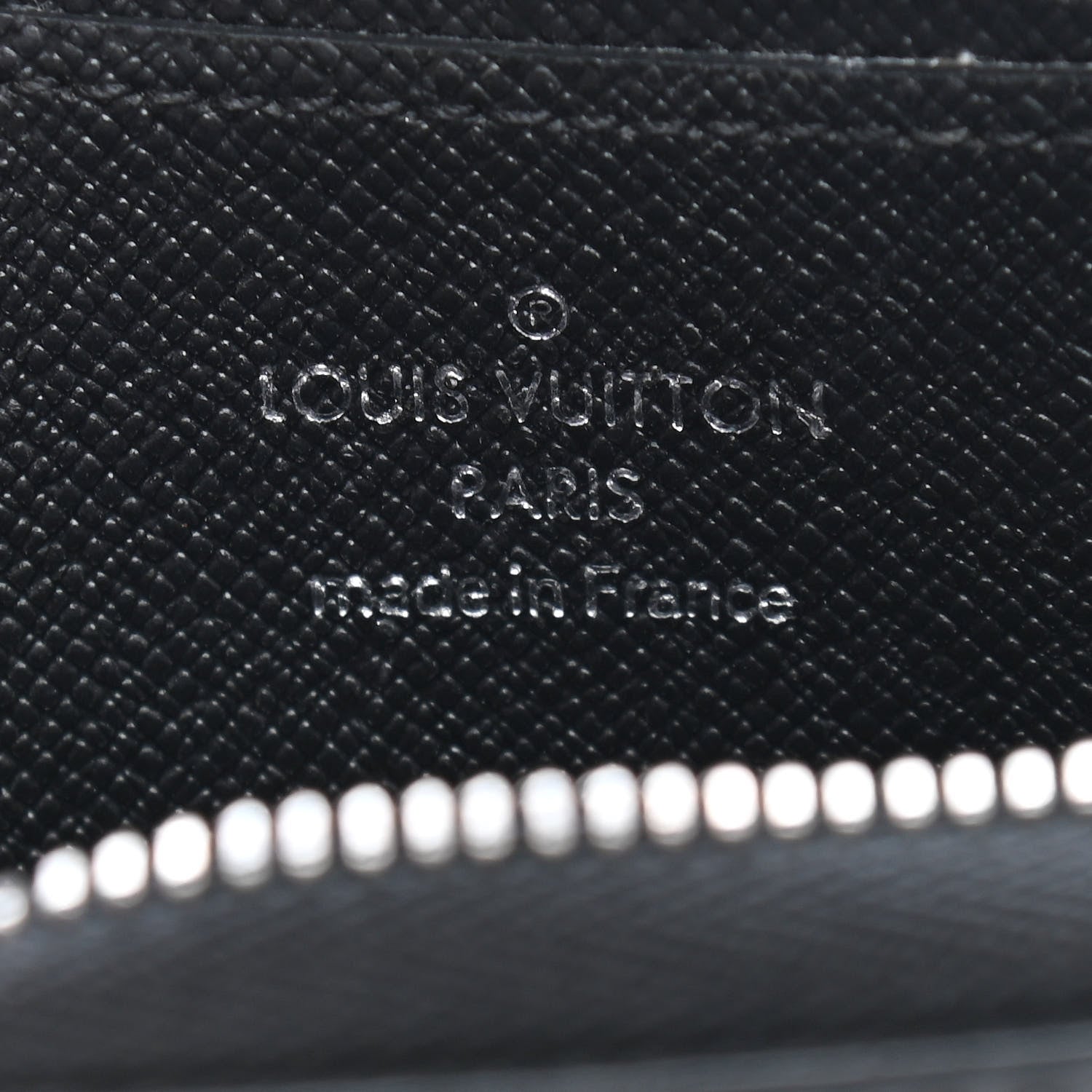 Louis Vuitton Taiga Zippy Coin Purse Vertical Black 6 of 6