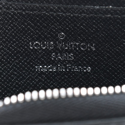 Louis Vuitton Taiga Zippy Coin Purse Vertical Black 6 of 6