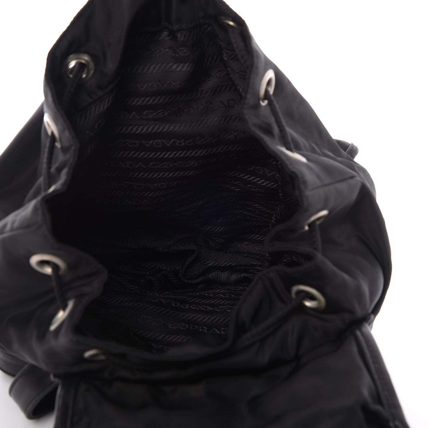 Nylon Vela Small Backpack Black