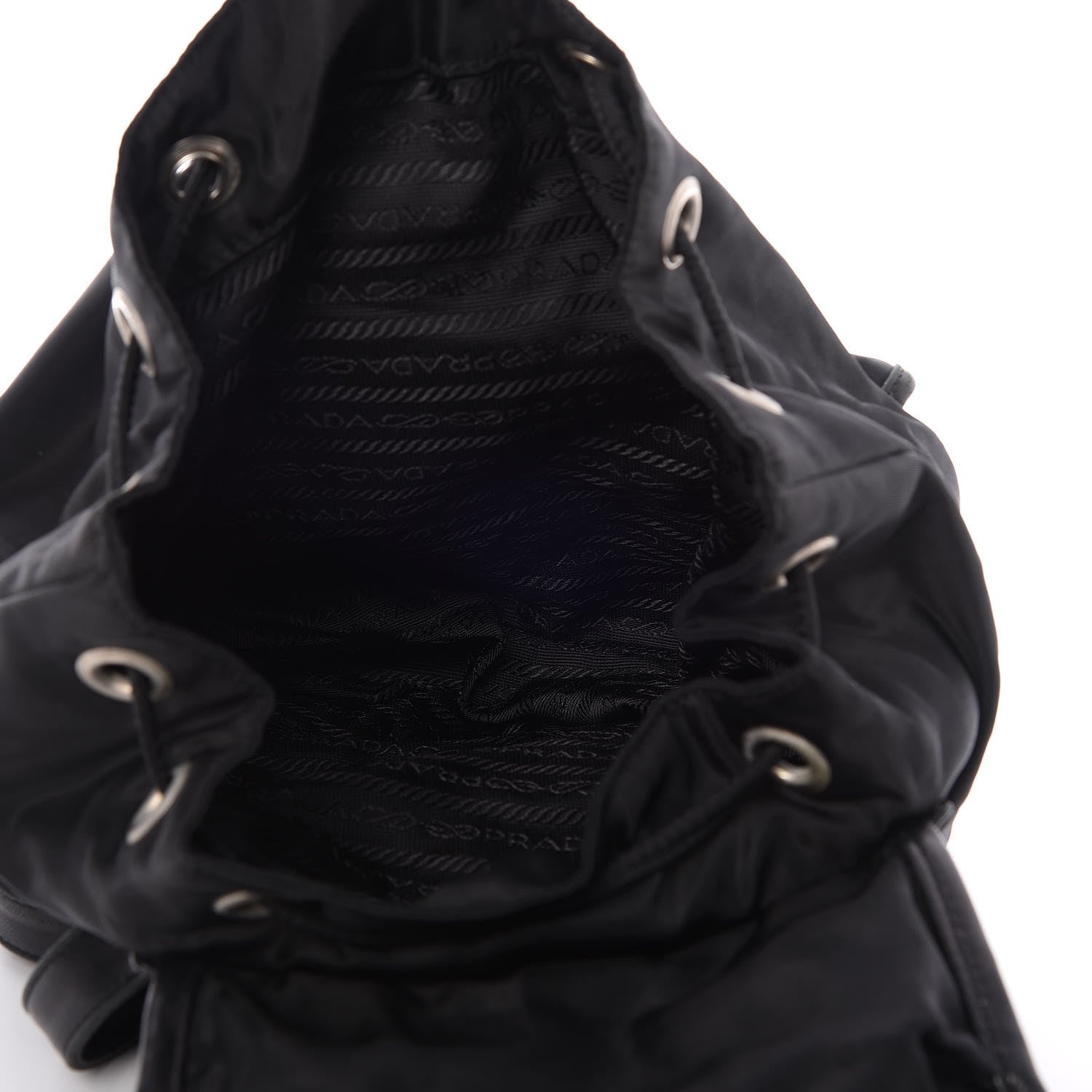 Prada Nylon Vela Small Backpack Black 5 of 7
