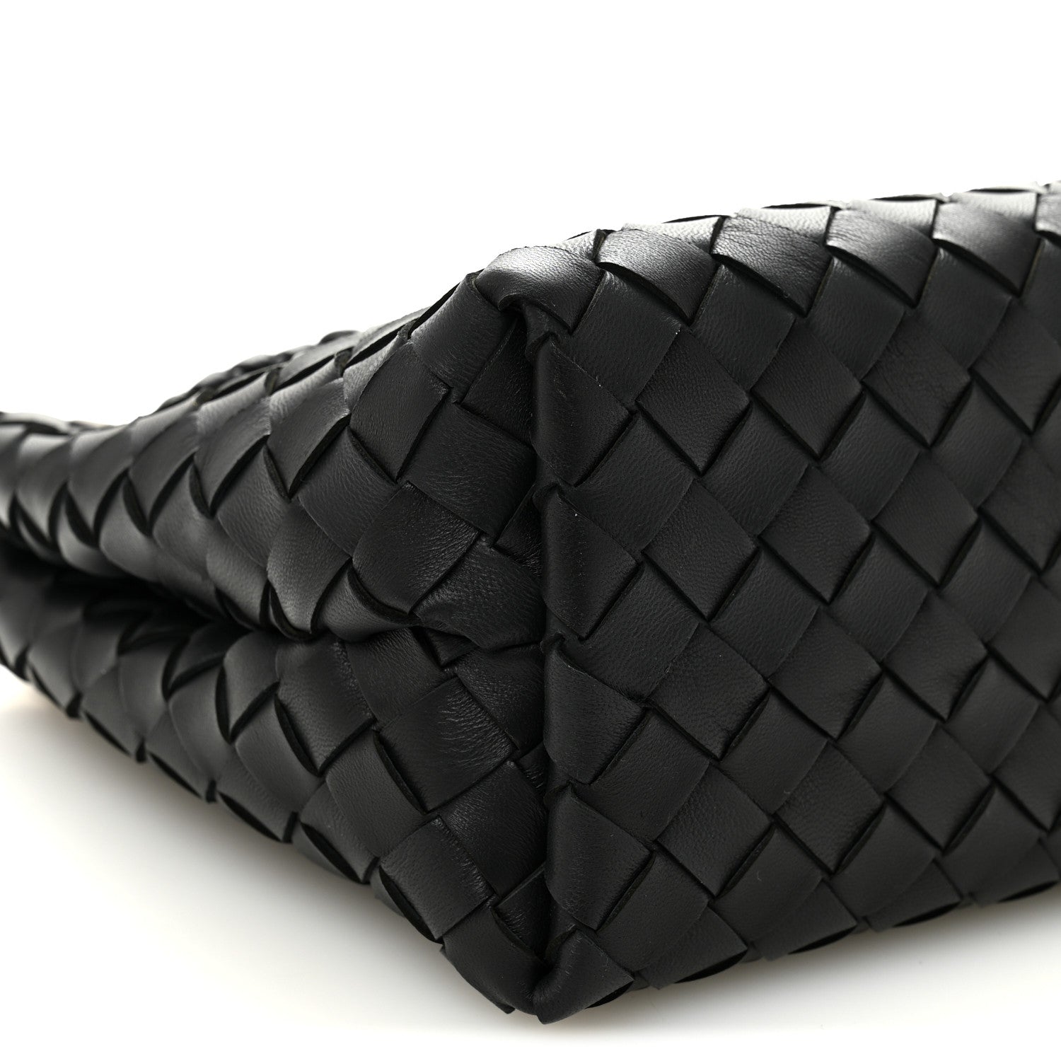 Bottega Veneta Nappa Intrecciato Small Andiamo Shoulder Bag Black 8 of 9