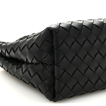 Bottega Veneta Nappa Intrecciato Small Andiamo Shoulder Bag Black 8 of 9