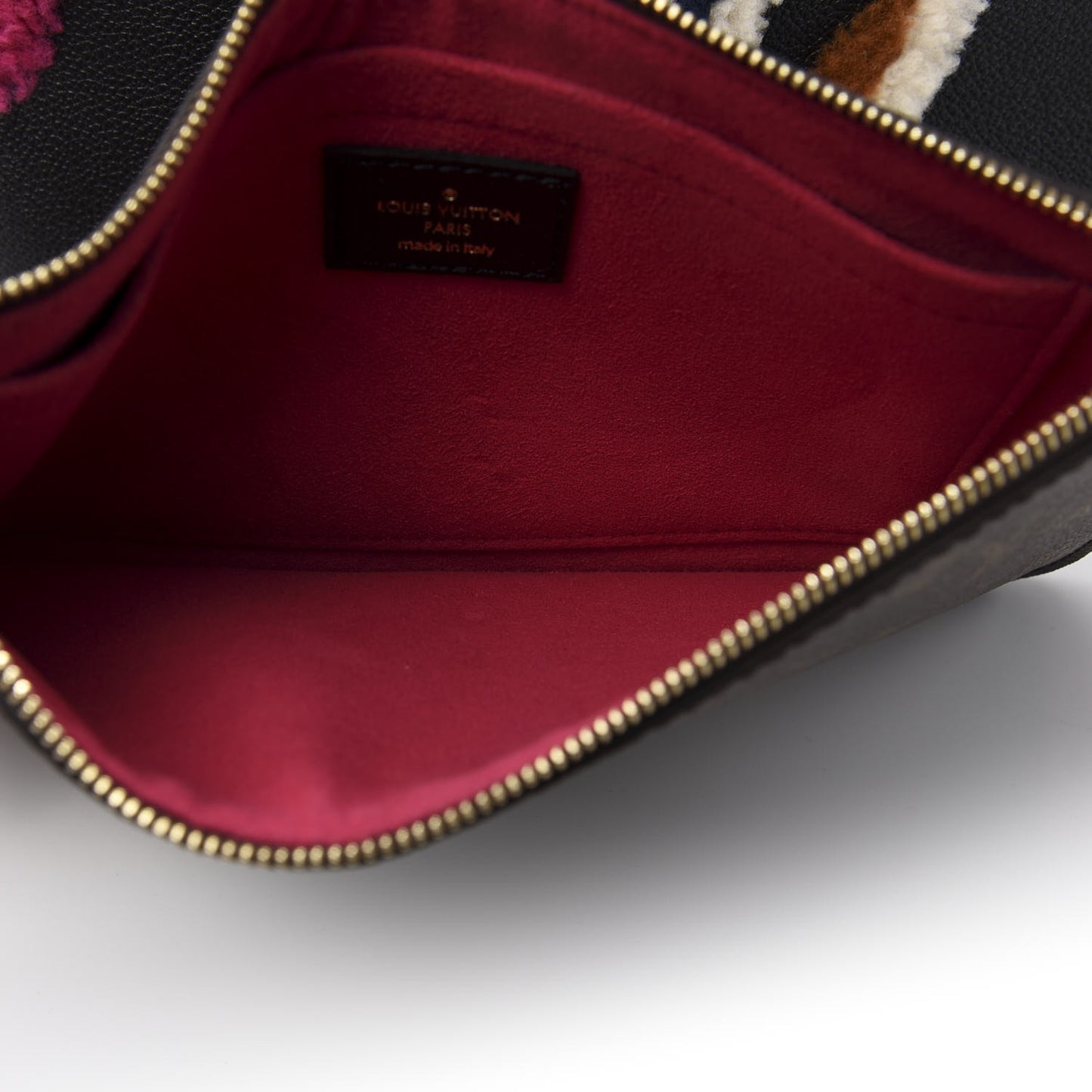 Calfskin Monogram Teddy Neverfull MM Black