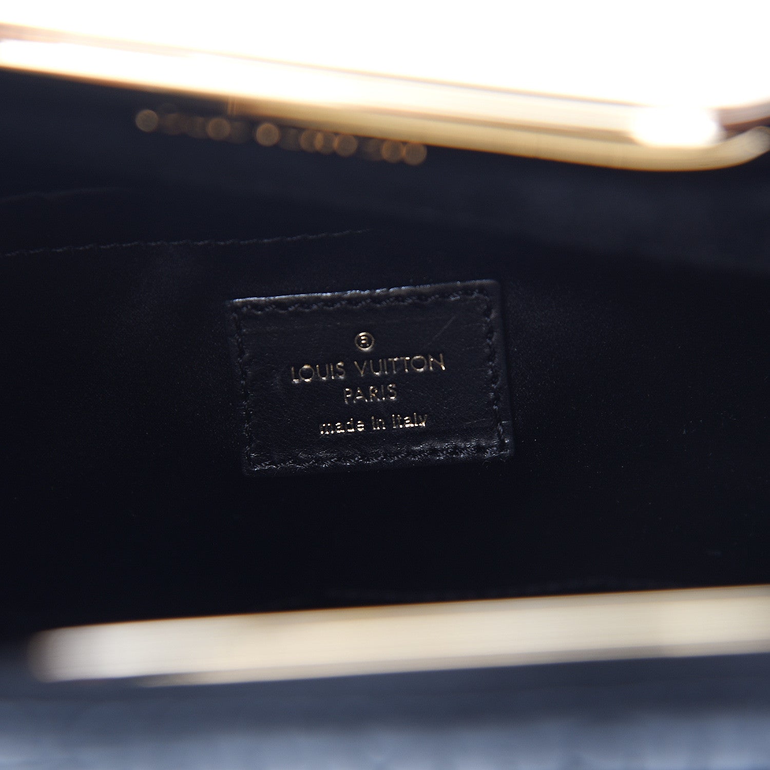 Louis Vuitton Suede Monogram Motard Afterdark Clutch Black 5 of 6