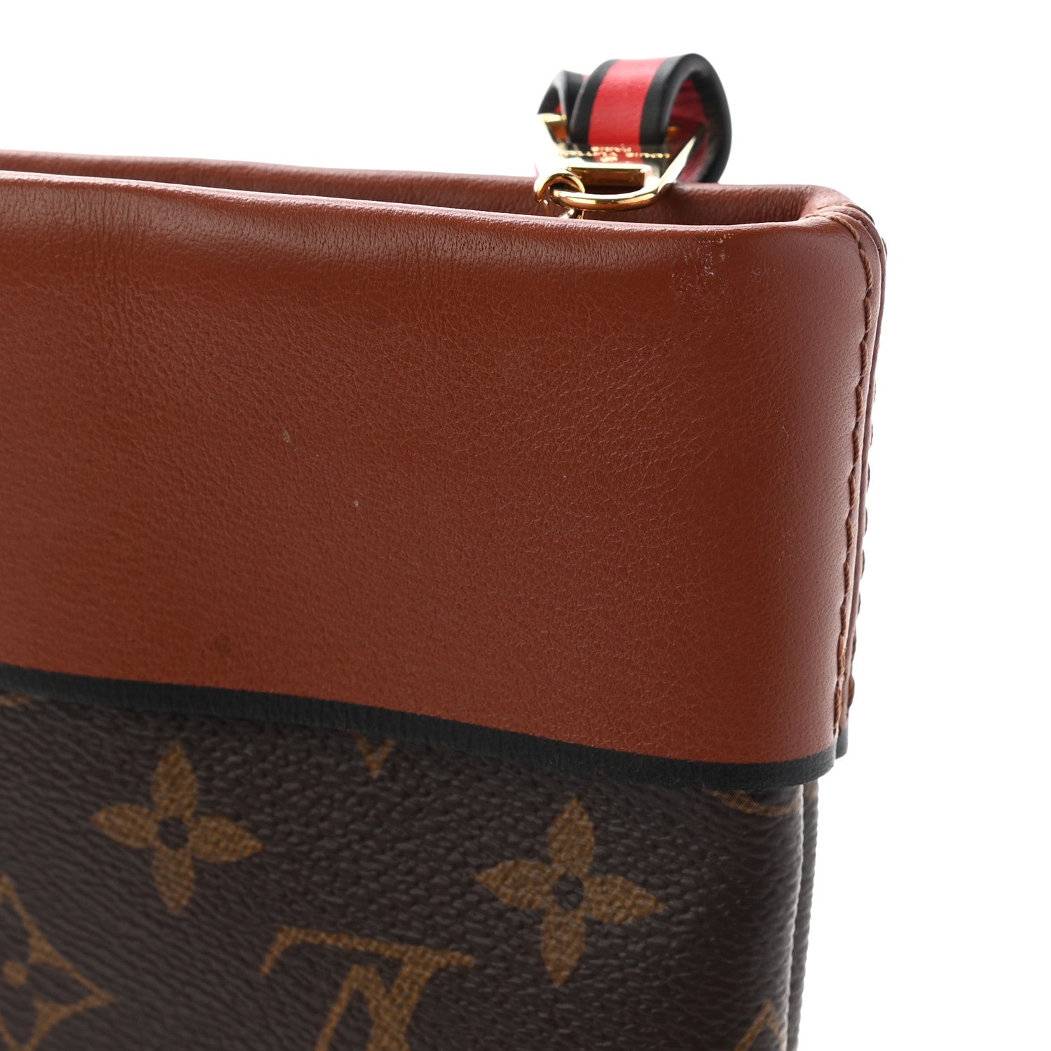 Louis Vuitton Monogram Tuileries Pochette Caramel 10 of 12