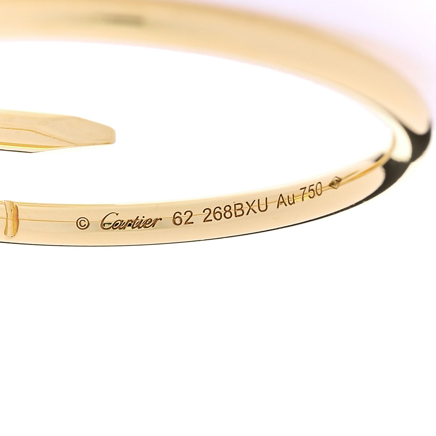 18K Yellow Gold Small Juste Un Clou Ring 62 10
