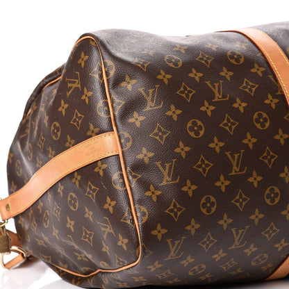 Louis Vuitton Monogram Keepall Bandouliere 55 22 of 24