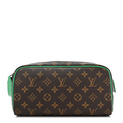 Louis Vuitton Monogram Dopp Kit Toilet Pouch Green 1 of 9