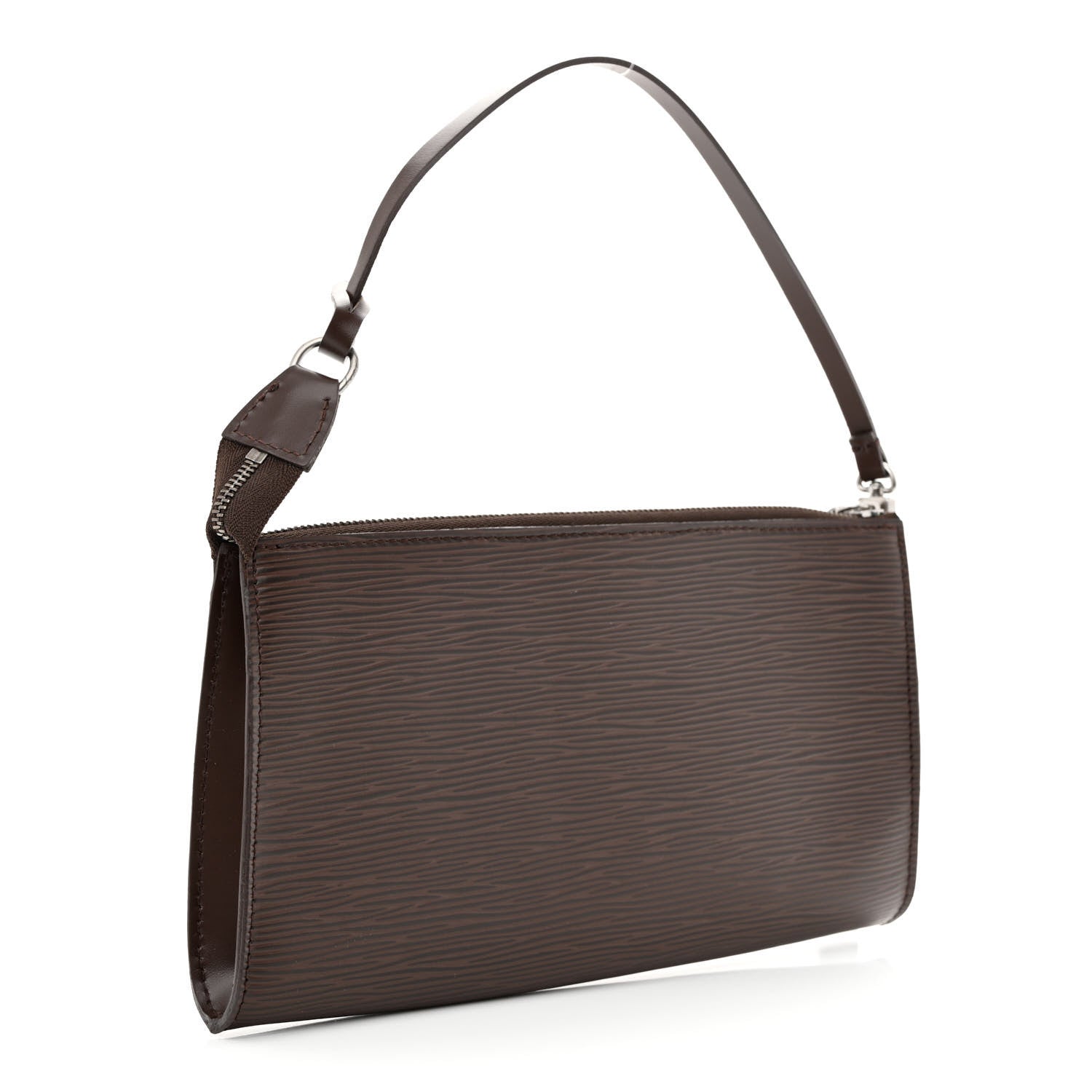 Louis Vuitton Epi Pochette Accessories 24 Moka 3 of 10