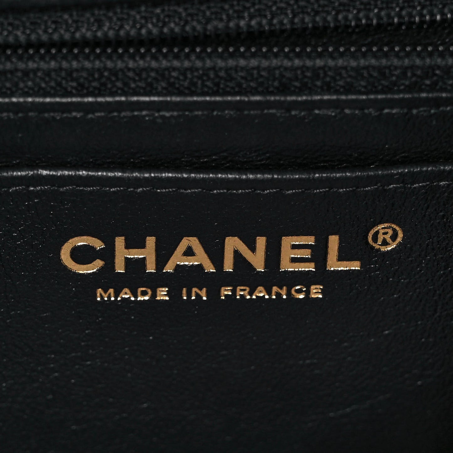 Caviar Quilted Mini Rectangular Flap Black