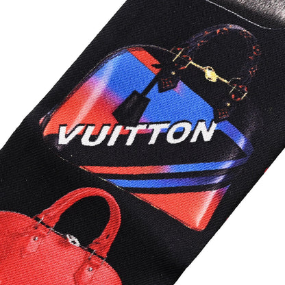 Louis Vuitton Silk Monogram Tribute To Noe BB Bandeau Black Multicolor 2 of 6