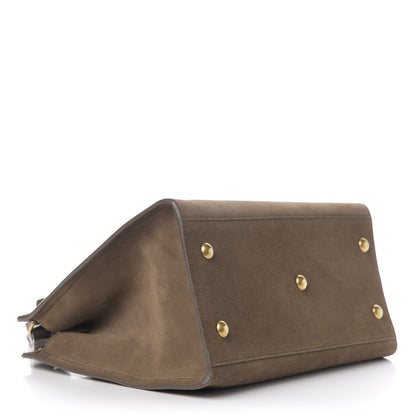 Saint Laurent Suede Small Classic Y Cabas Fog 5 of 11