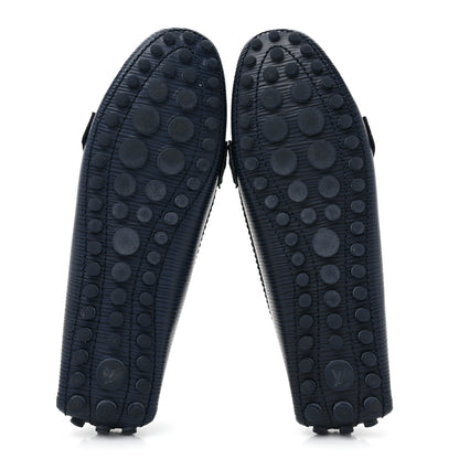 Louis Vuitton Epi Womens Oxford Loafers 36.5 Indigo 5 of 10