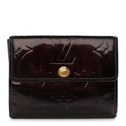 Louis Vuitton Vernis Elise Wallet Amarante 1 of 12
