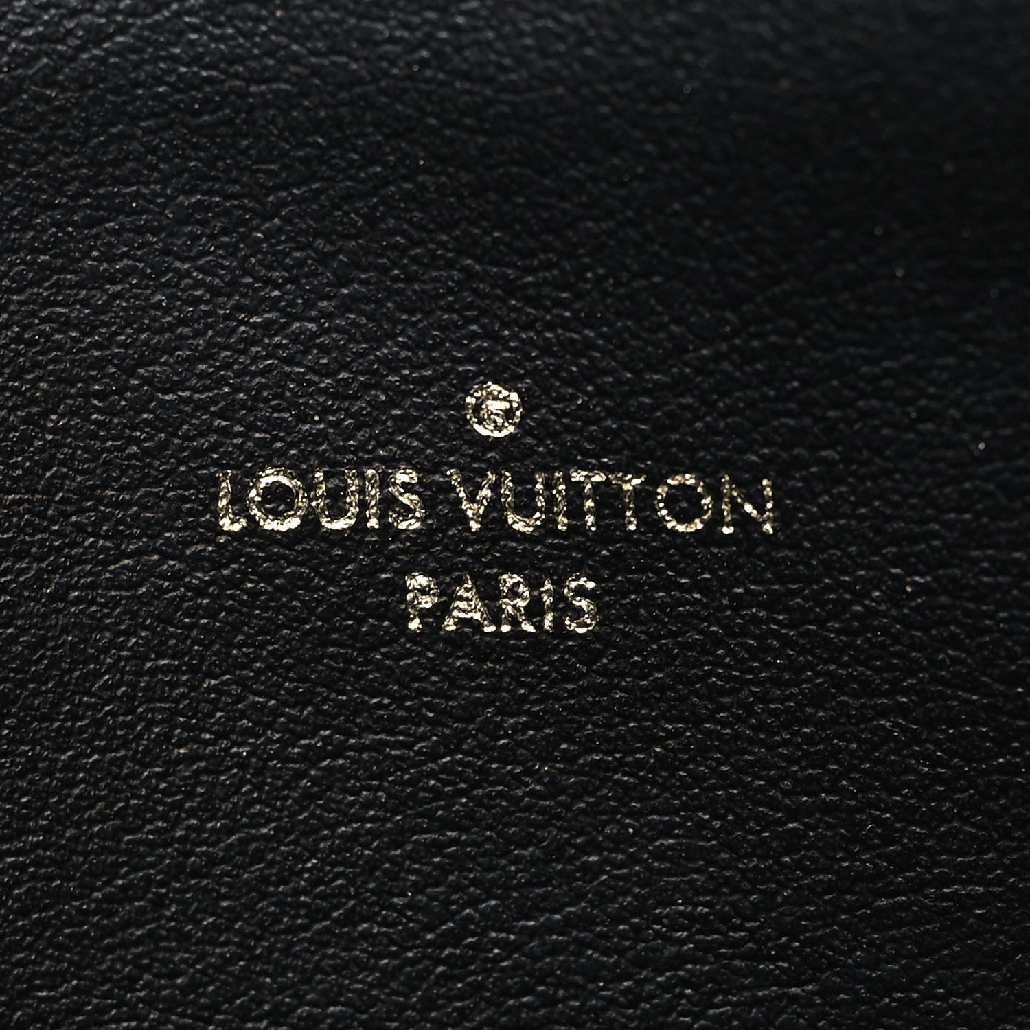 Louis Vuitton Empreinte Felicie Chain Wallet Zippered Insert Black 6 of 7