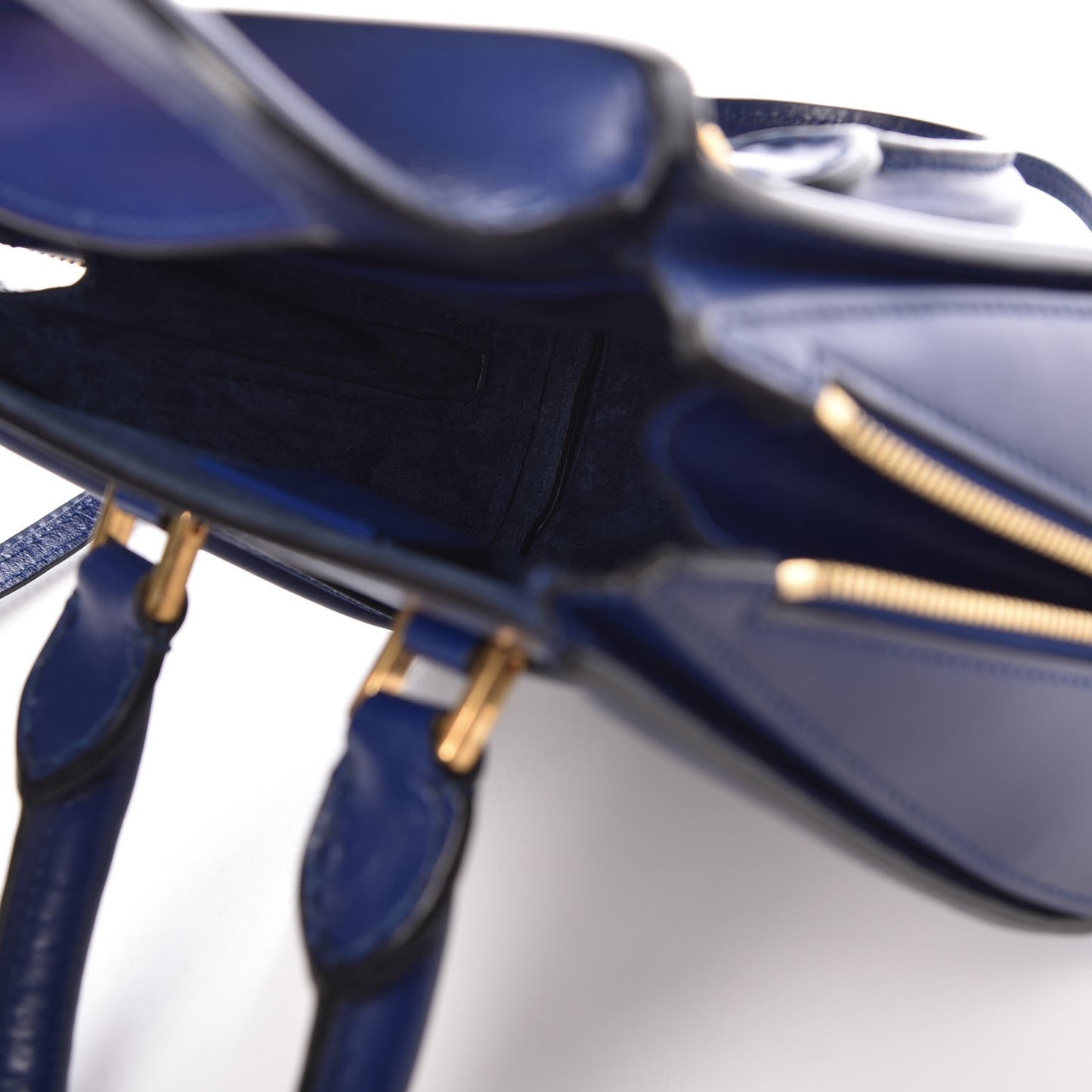 Calfskin Mini Heroine Royal Blue