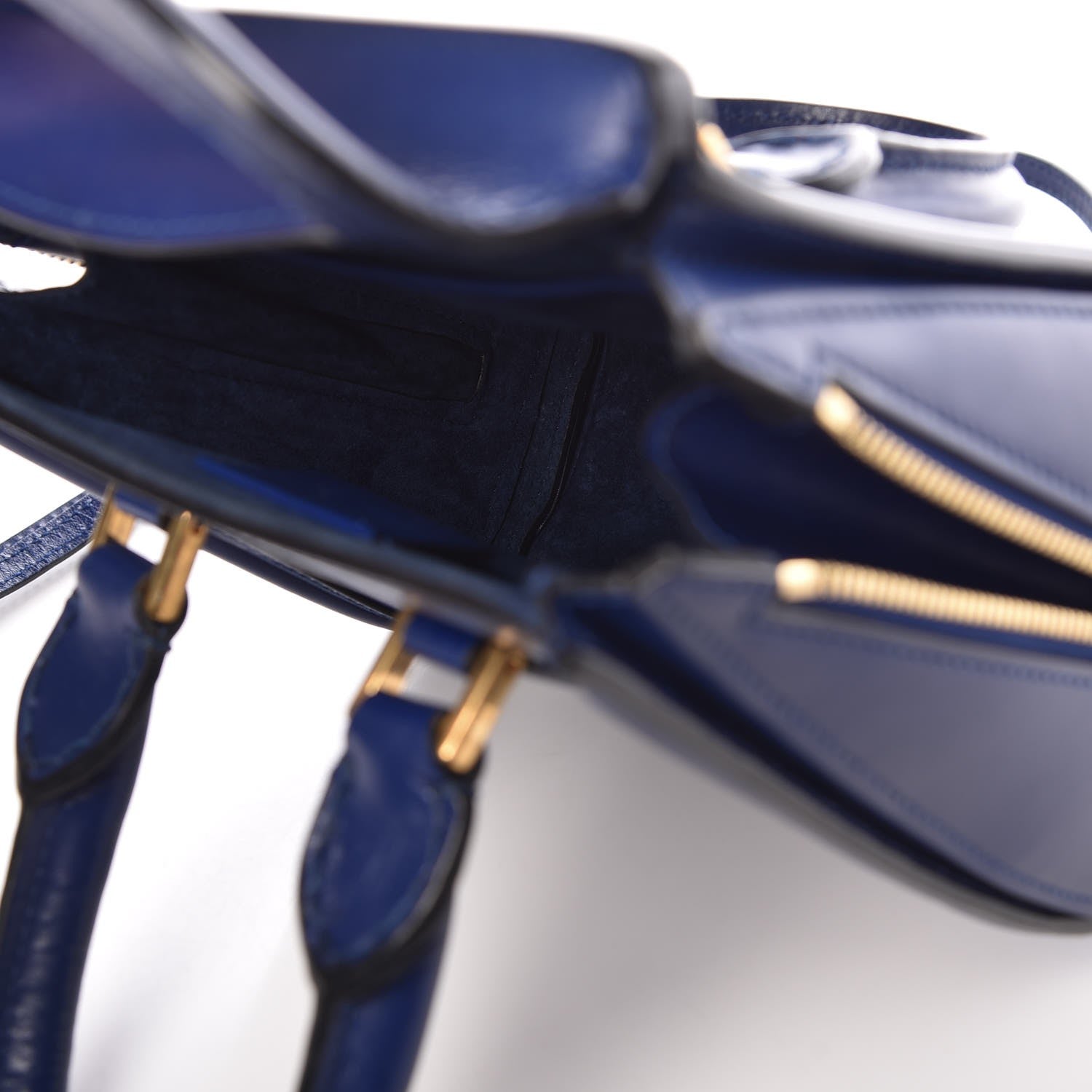 Alexander McQueen Calfskin Mini Heroine Royal Blue 6 of 11