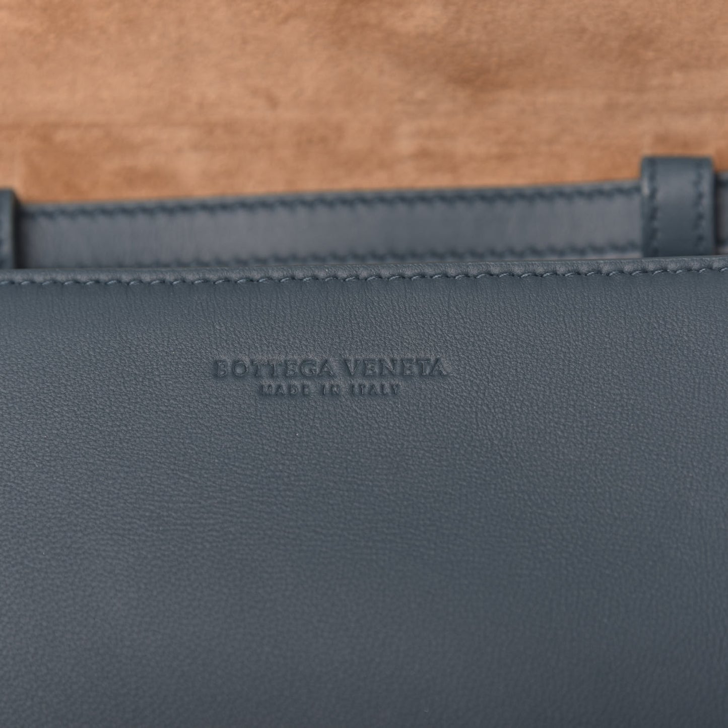 Lambskin Maxi Intrecciato Mini Cassette Crossbody Bag Petrol Blue