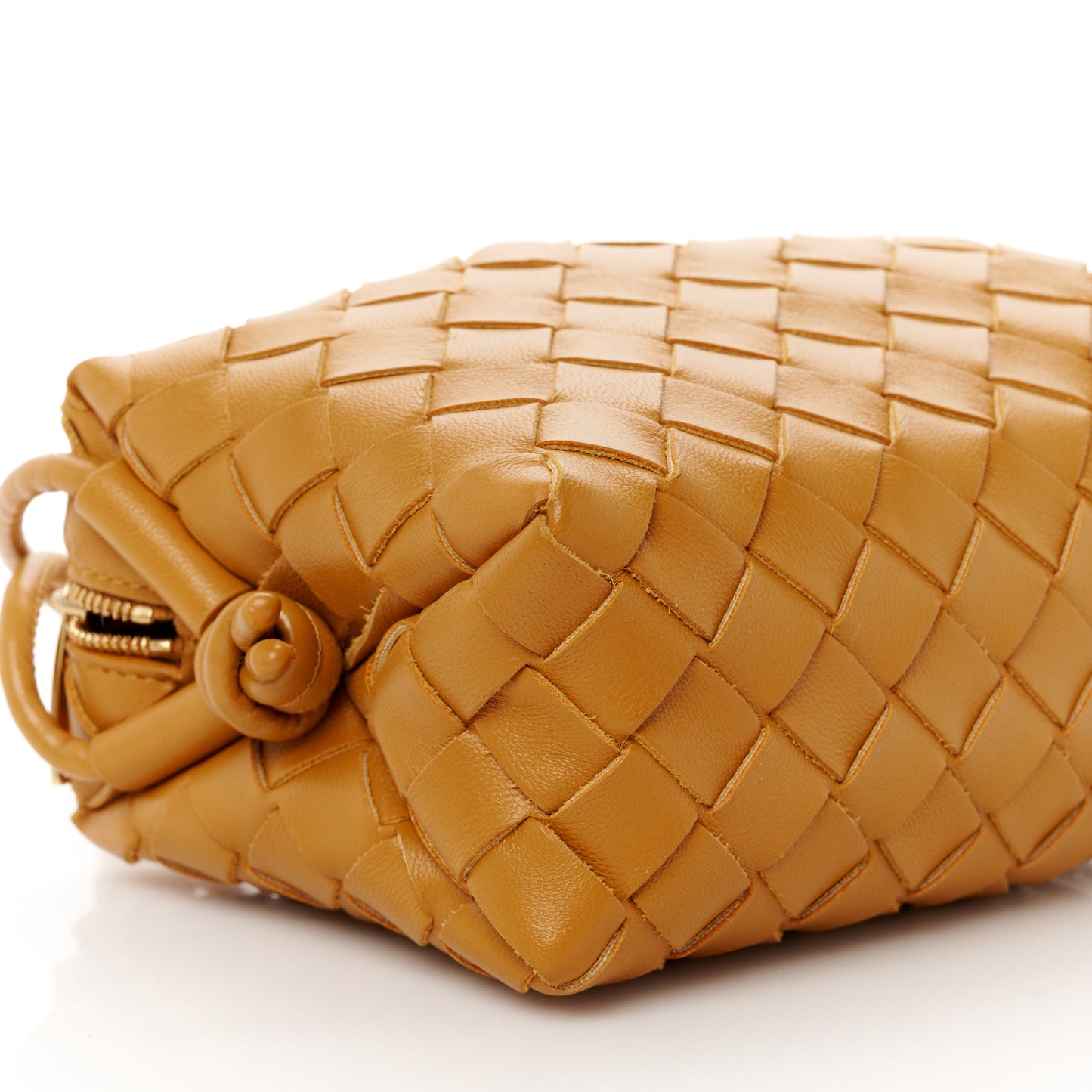 Nappa Intrecciato Small Loop Camera Bag Cob