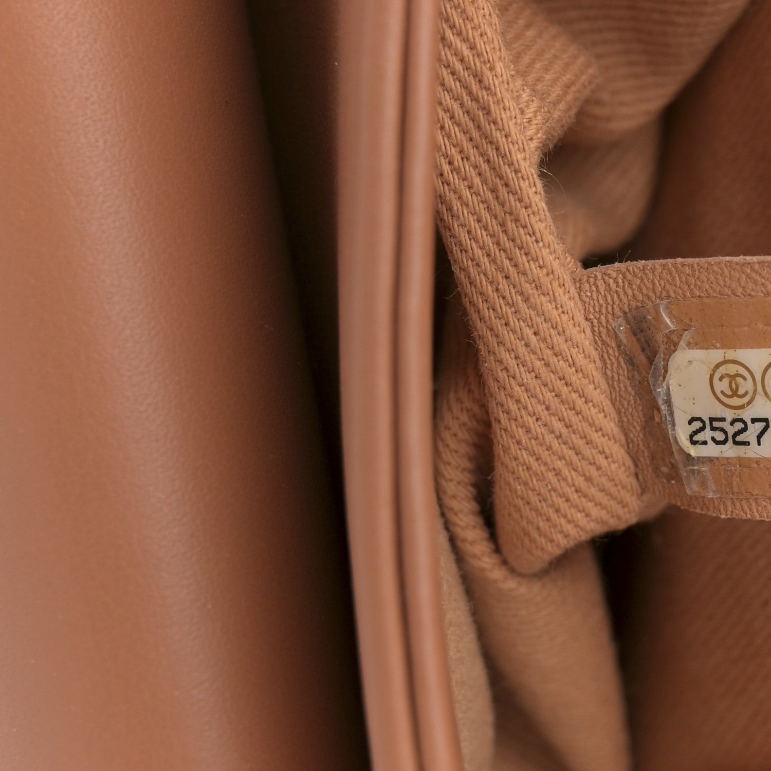Chanel Calfskin Coco Eyelets Small Flap Bag Camel 7 of 14