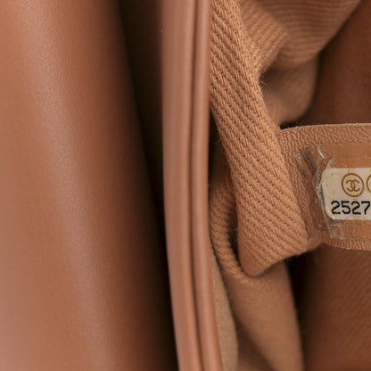 Chanel Calfskin Coco Eyelets Small Flap Bag Camel 7 of 14