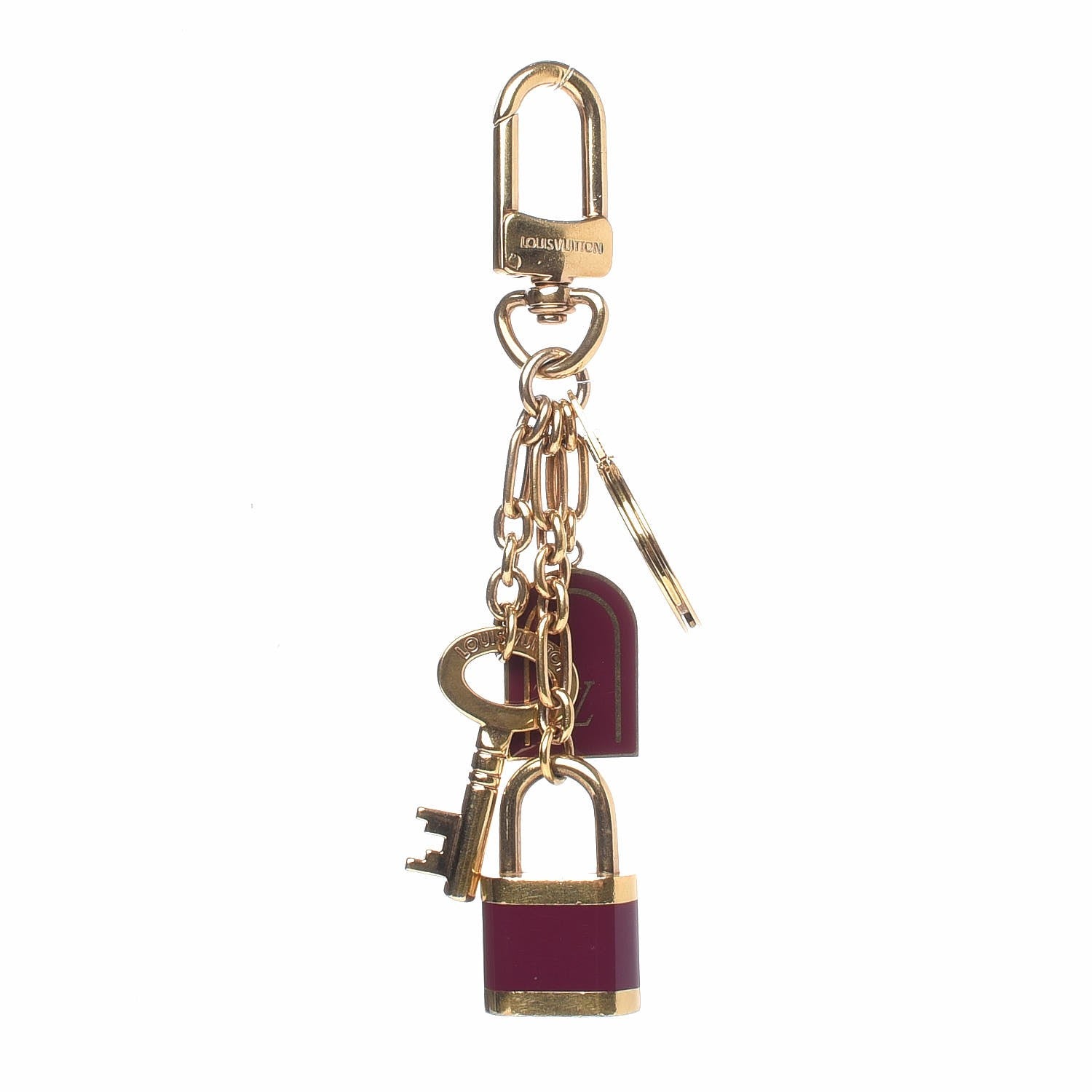 Louis Vuitton PTE Cles Cadenas Key Holder Violet 1 of 2