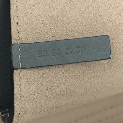 Chloe Suede Calfskin Mini Faye Shoulder Bag Cloudy Blue 7 of 13