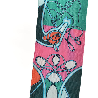 Hermes Silk Coup De Fouet Au Bloc Twilly 4 of 4