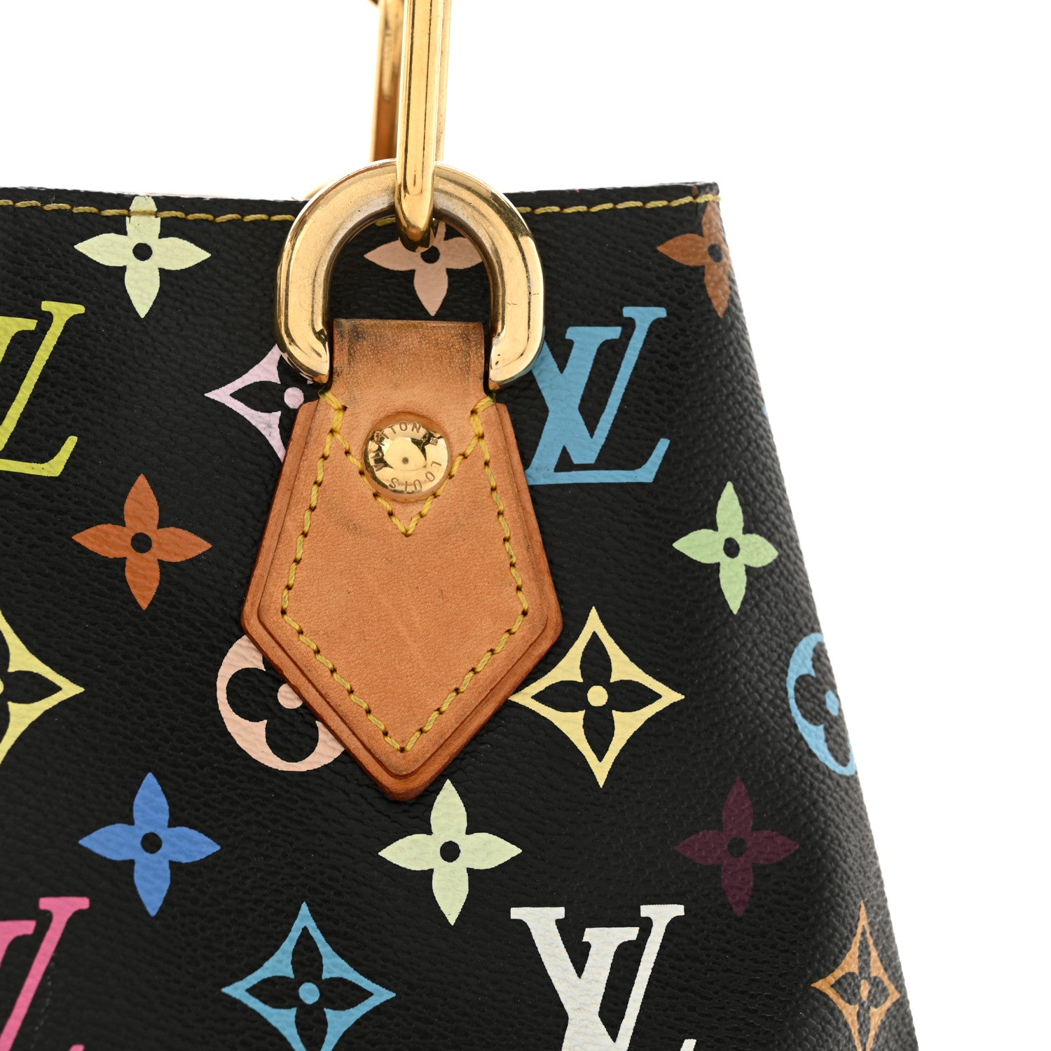 Louis Vuitton Monogram Multicolor Audra Black 14 of 18
