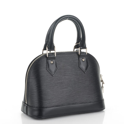 Louis Vuitton Epi Alma BB Black 3 of 7