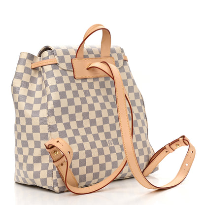 Louis Vuitton Damier Azur Sperone Backpack 3 of 9