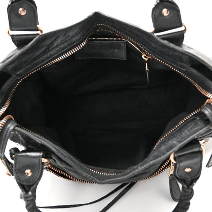 Balenciaga Agneau Giant 21 Rose Gold Hardware City Black 5 of 14