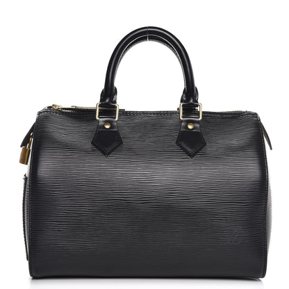 Louis Vuitton Epi Speedy 25 Black 1 of 9