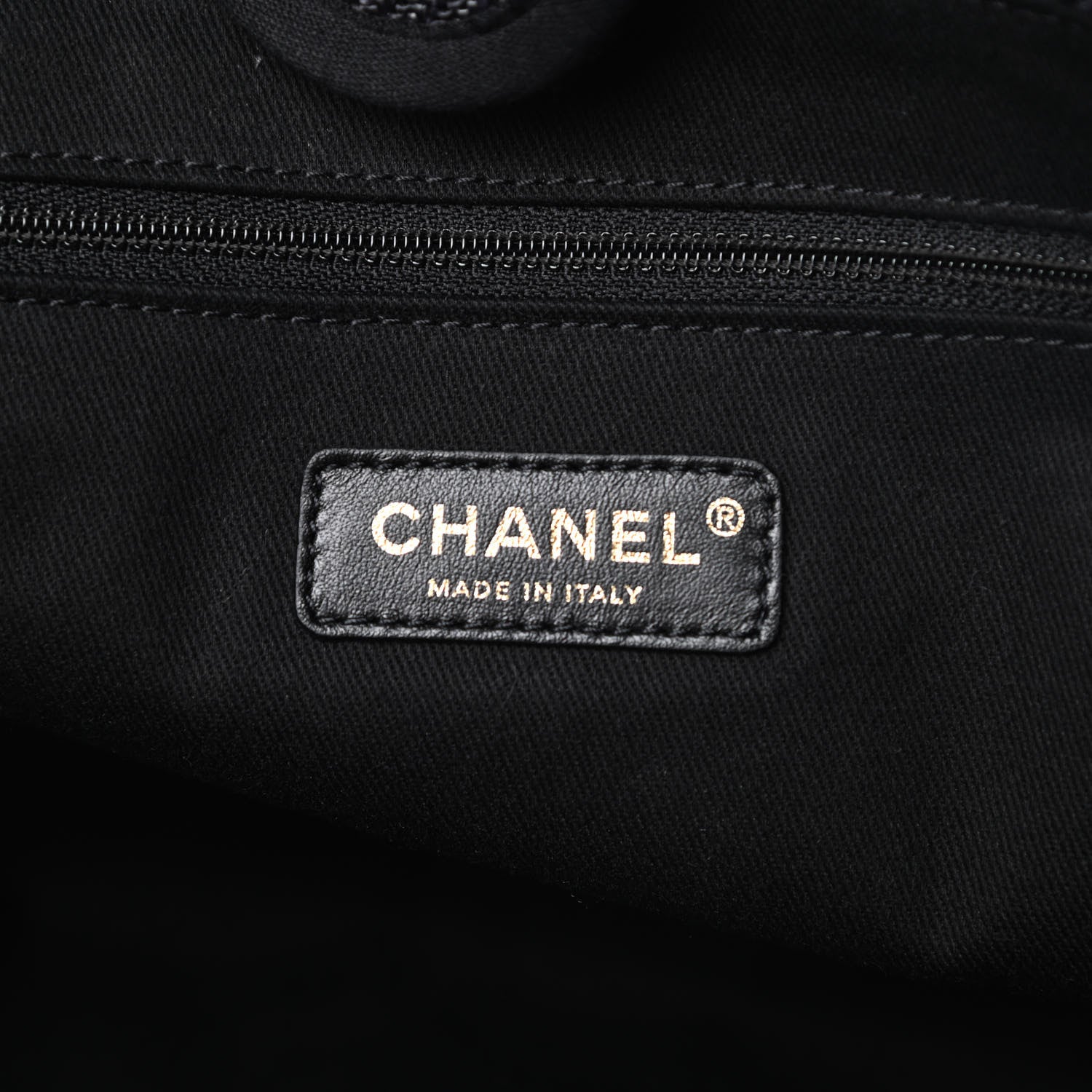 Chanel Mixed Fibers Calfskin Small Deauville Tote Black 6 of 12