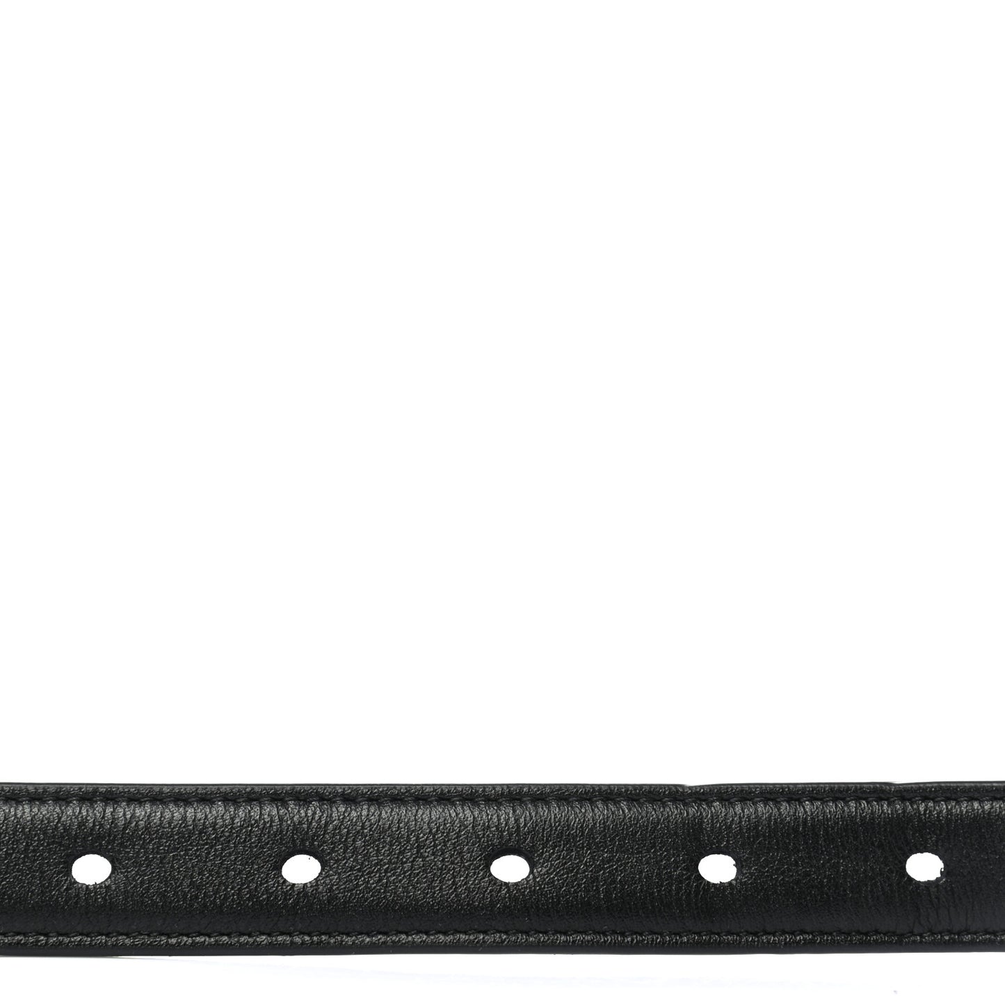 Smooth Calfskin Monogram Square Buckle Belt 100 40 Black