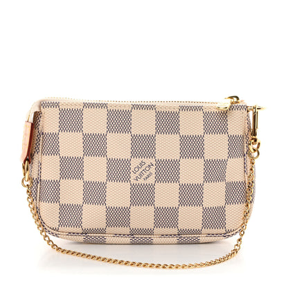 Louis Vuitton Damier Azur Mini Pochette Accessories 1 of 9