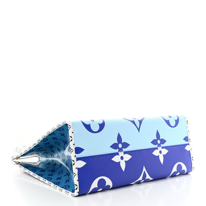 Louis Vuitton Monogram Giant Hawaii Onthego Blue 4 of 11