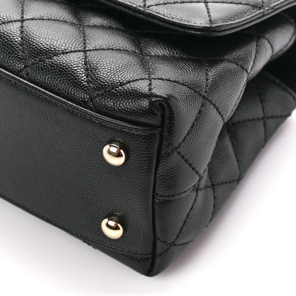 Chanel Caviar Quilted Mini Coco Handle Flap Black 11 of 12