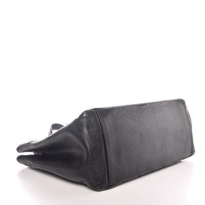 Chanel Caviar Quilted Grand Shopping Tote GST Black 4 of 10
