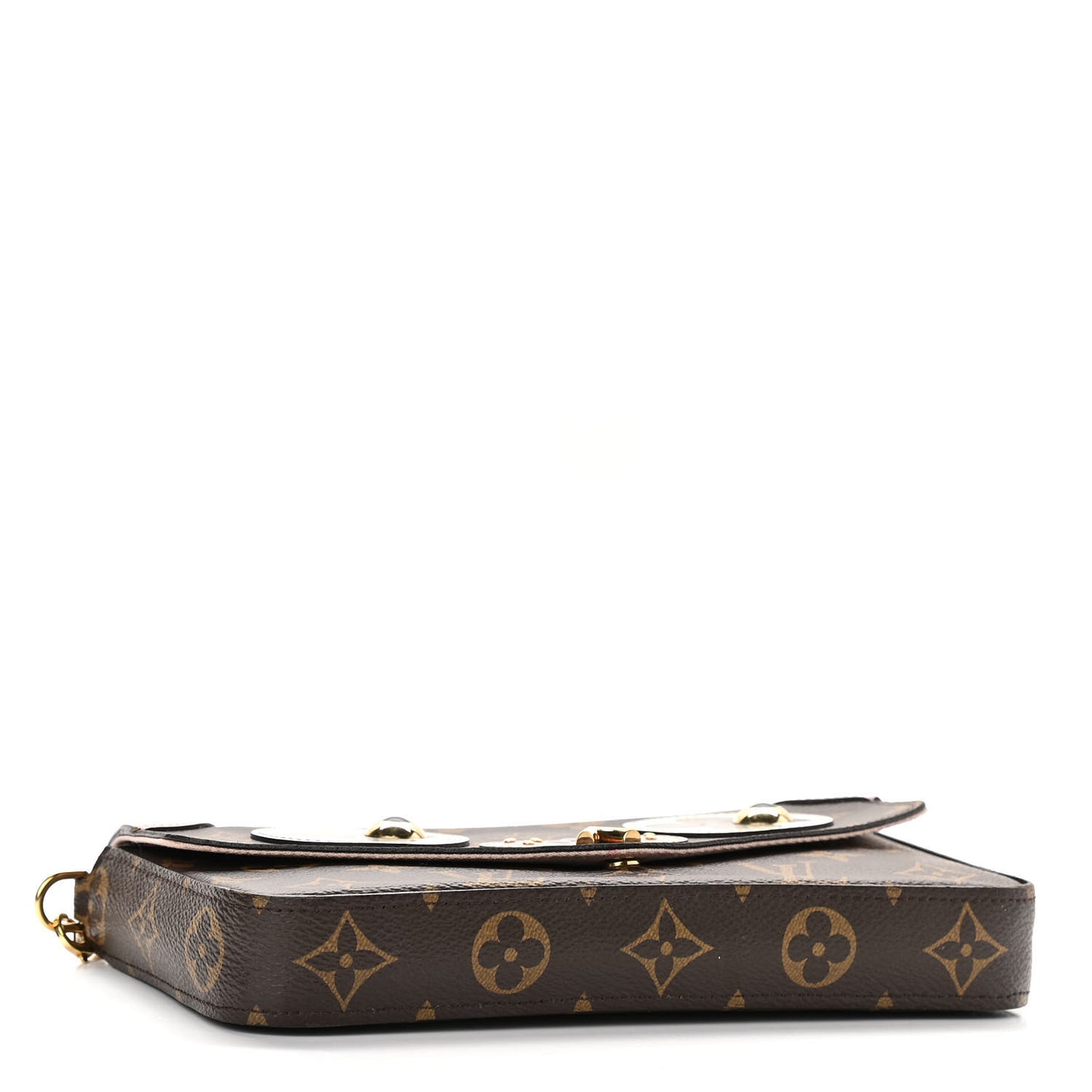 Monogram Valentine Dog Pochette Felicie Chain Wallet