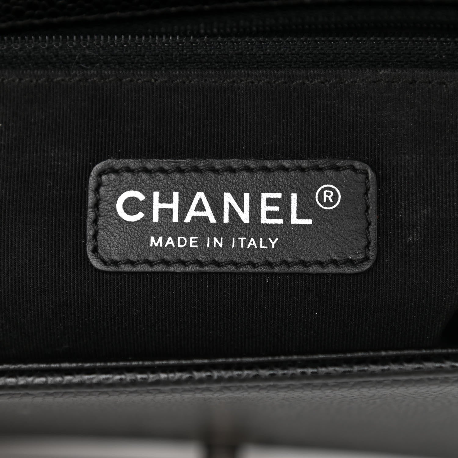 Chanel Caviar Quilted New Medium Boy Flap Black 6 of 12