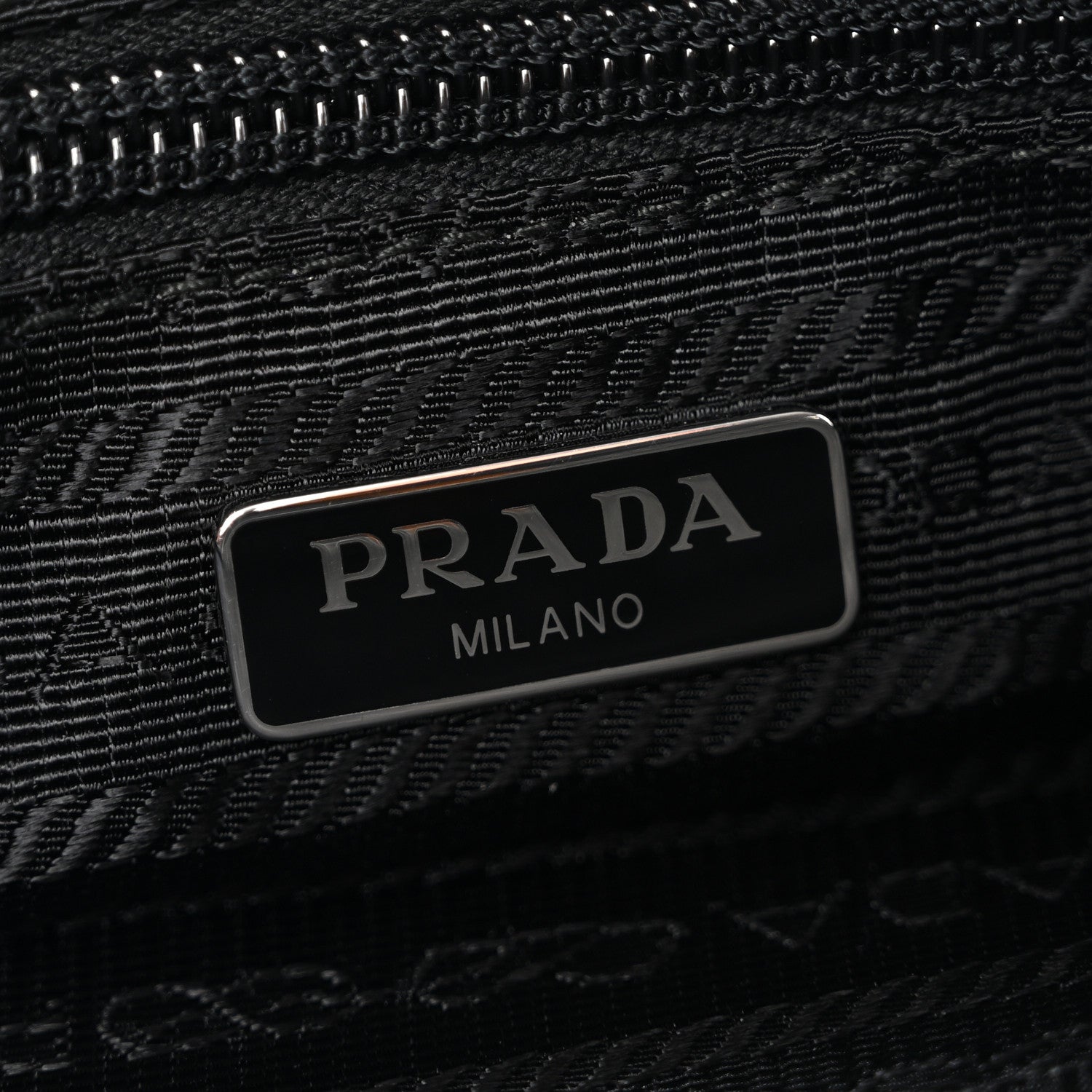 Prada Re-Nylon Vela Pouch Black 6 of 10
