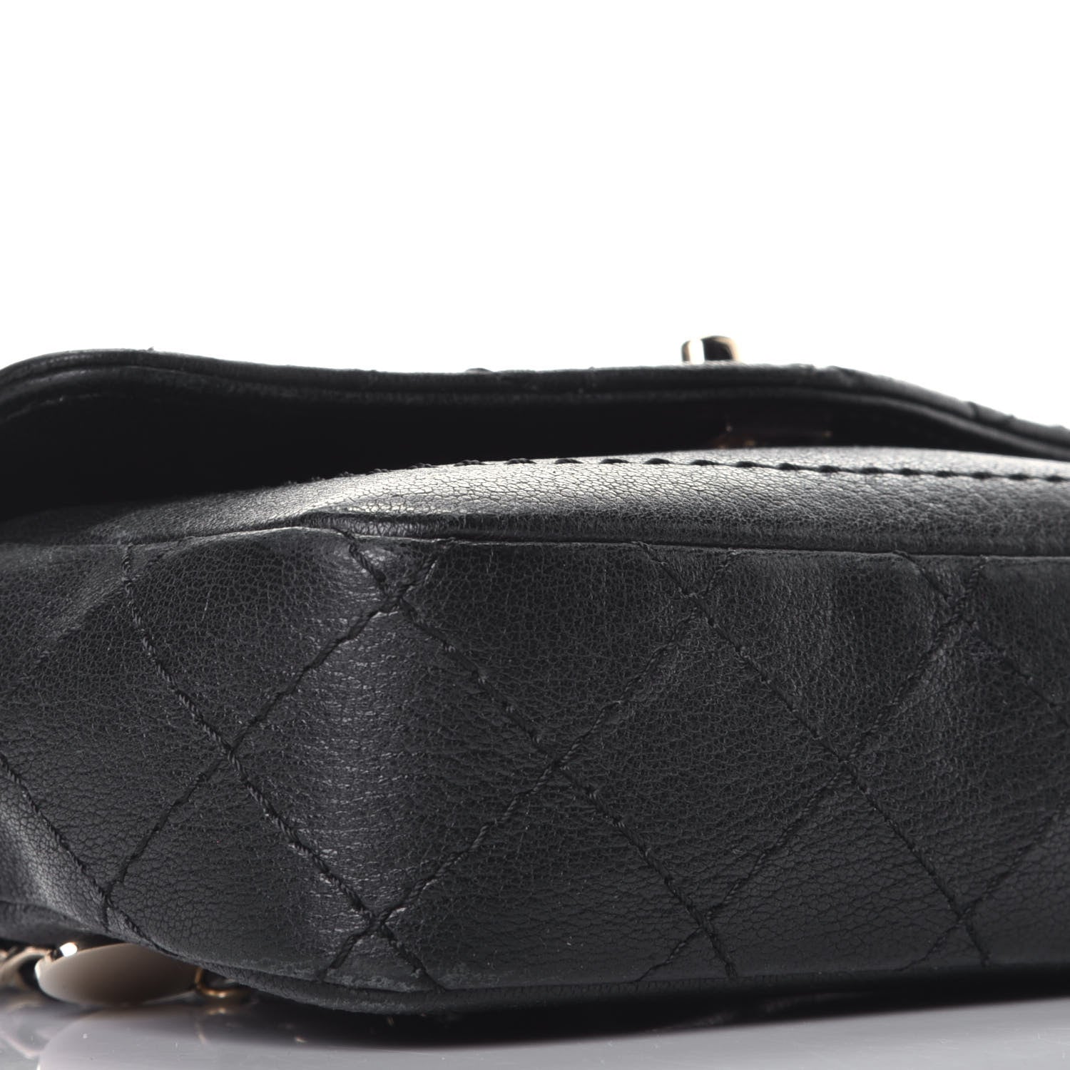 Chanel Goatskin Quilted Flap Black 7 of 8