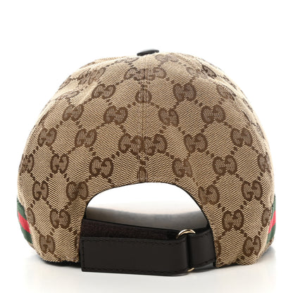 Gucci Monogram Web Baseball Hat L Beige Cocoa 6 of 10