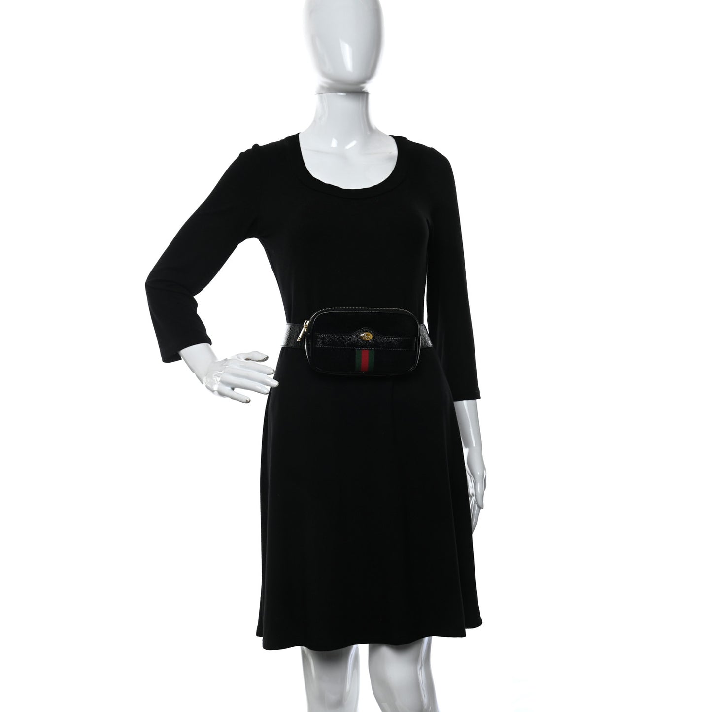 Suede Patent Ophidia Belted iPhone Case 85 34 Black
