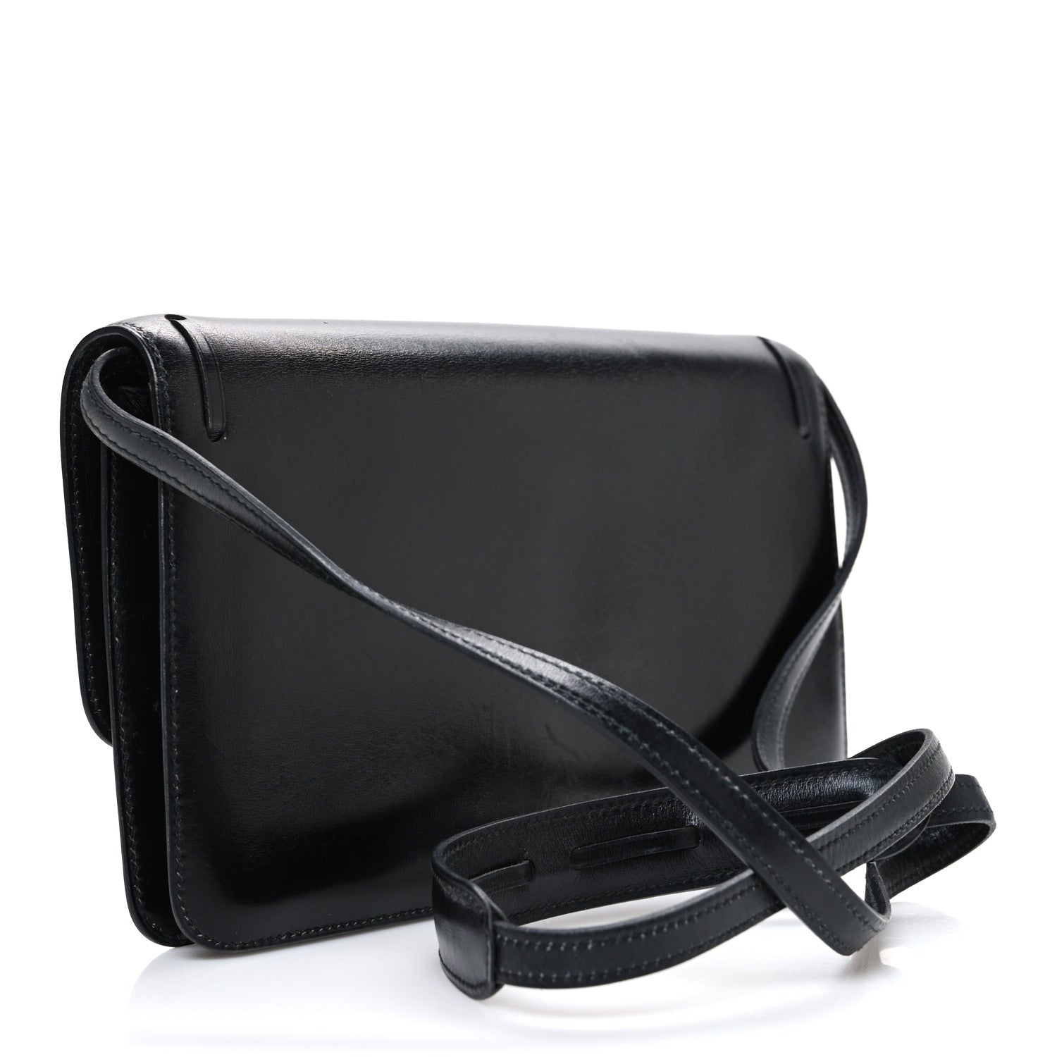 Hermes Box Tassel Shoulder Bag Black 3 of 10