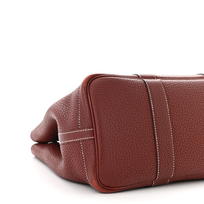 Hermes Negonda Garden Party Tote 30 TPM Rouge H 9 of 15